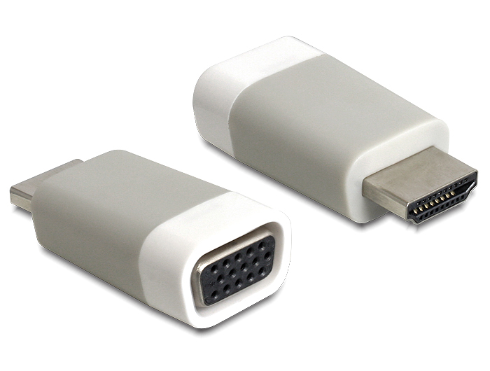 DeLock 65472 Adapter HDMI St.-> VGA Bu.