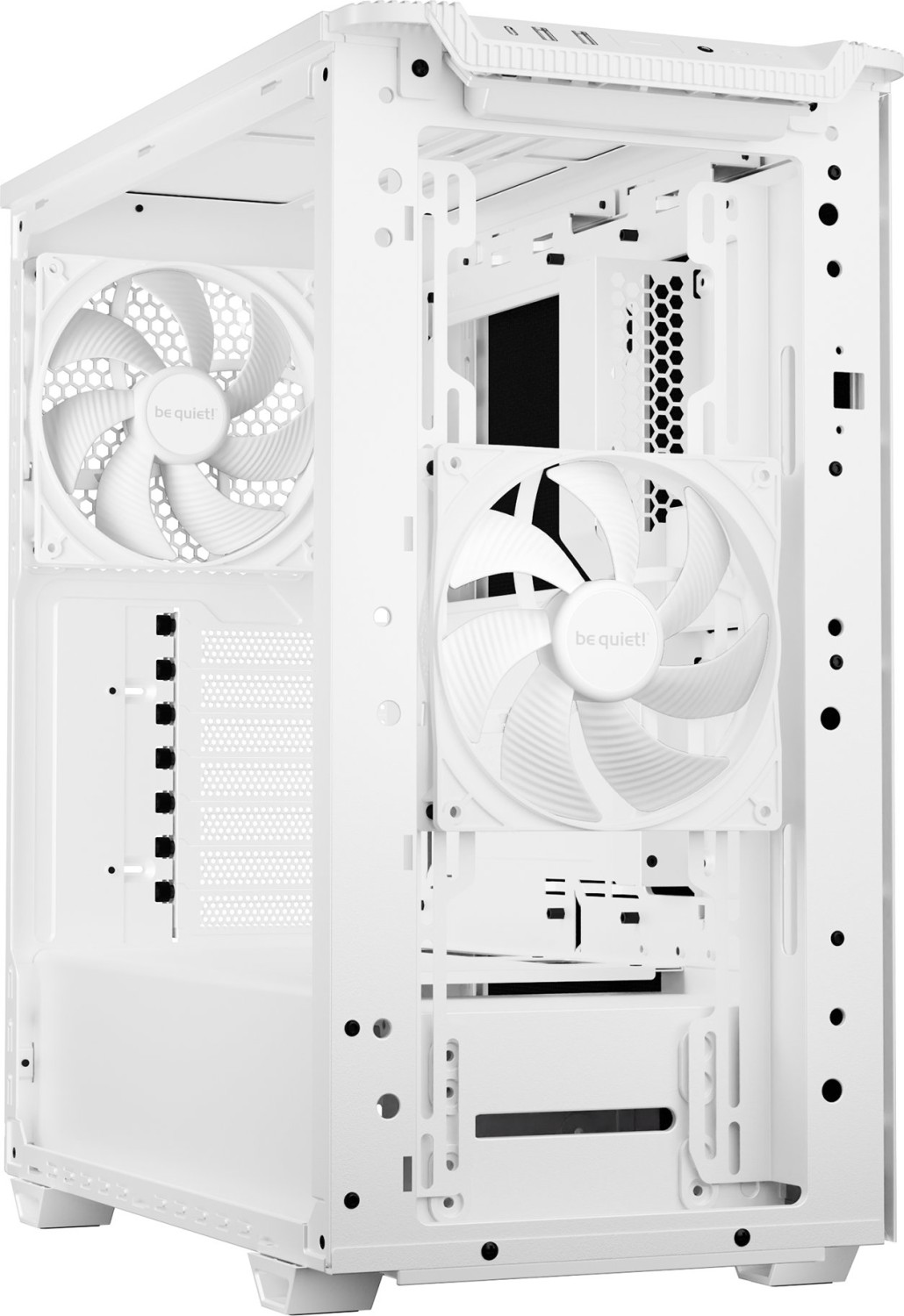 be quiet! Pure Base 501 Airflow Window White, Glasfenster