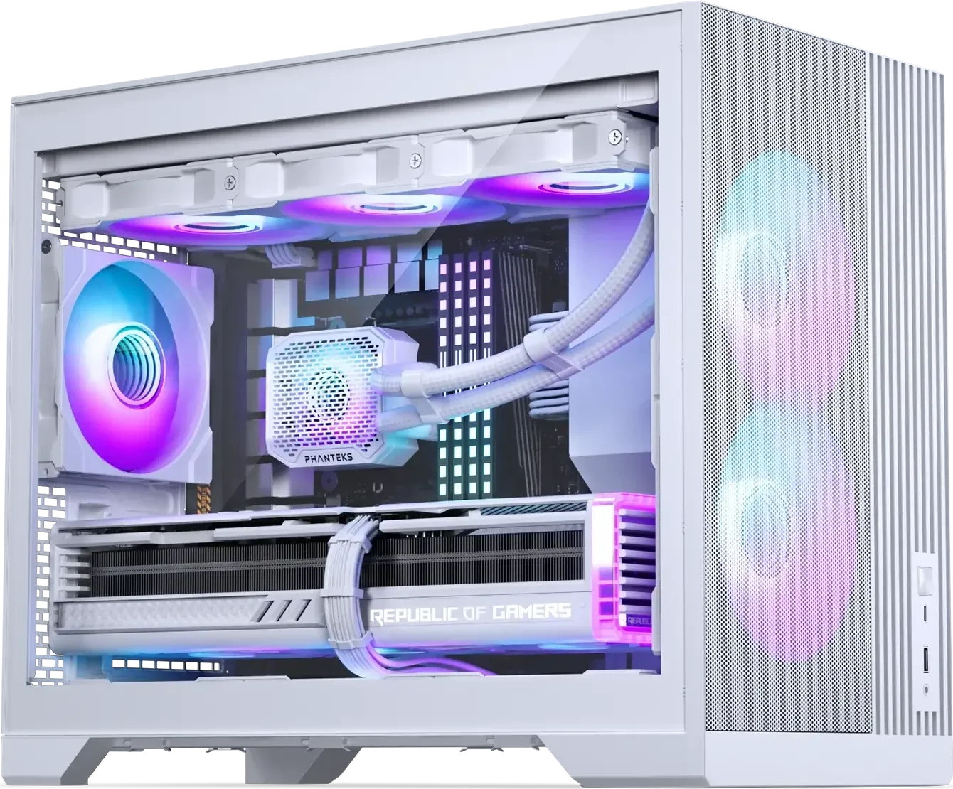 Phanteks XT M3 White, weiß, M25, inkl. 3x Lüfter, Glasfenster