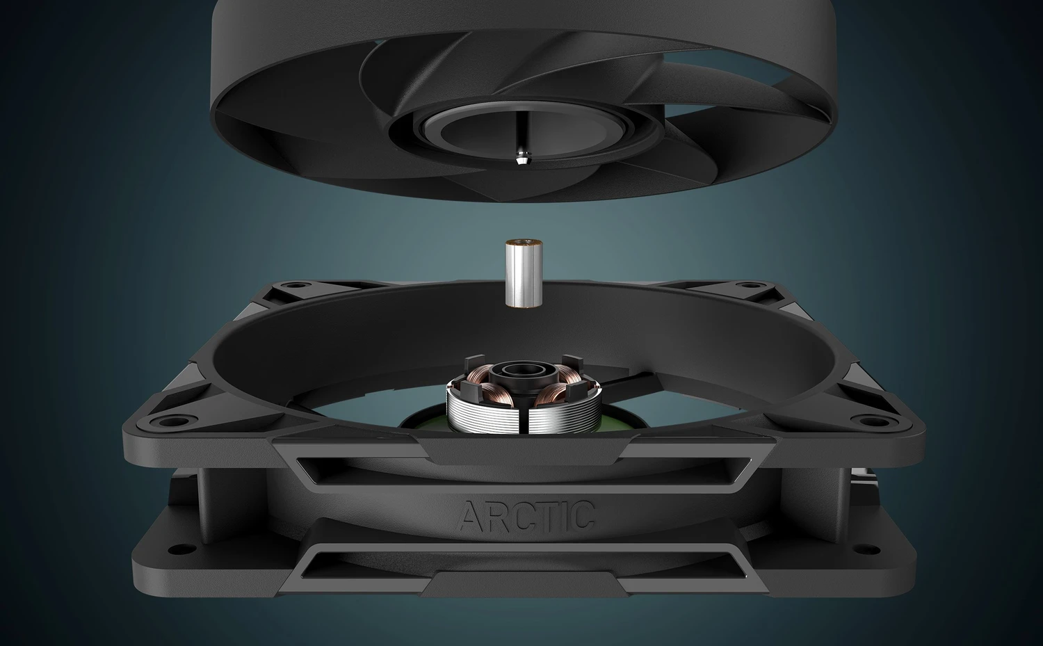 120mm Arctic P12 Pro PST, schwarz