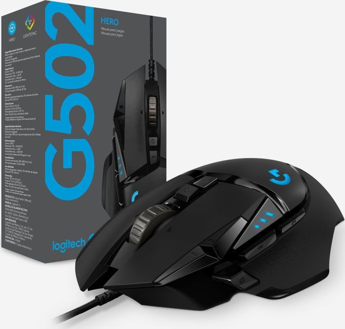 Logitech G502 Hero, USB