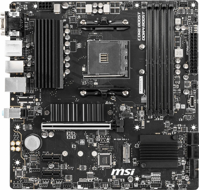 MSI B550M PRO-VDH │ AMD B550 │ Sockel AM4 │ DDR4 │ mATX