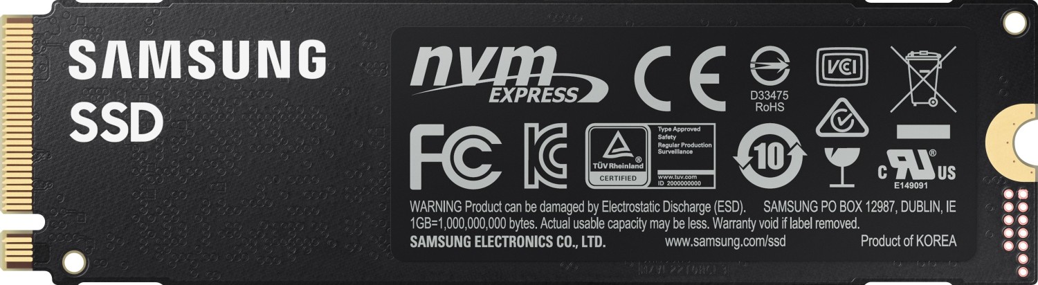 Samsung SSD 980 PRO 2TB, M.2 2280 / M-Key / PCIe 4.0 x4