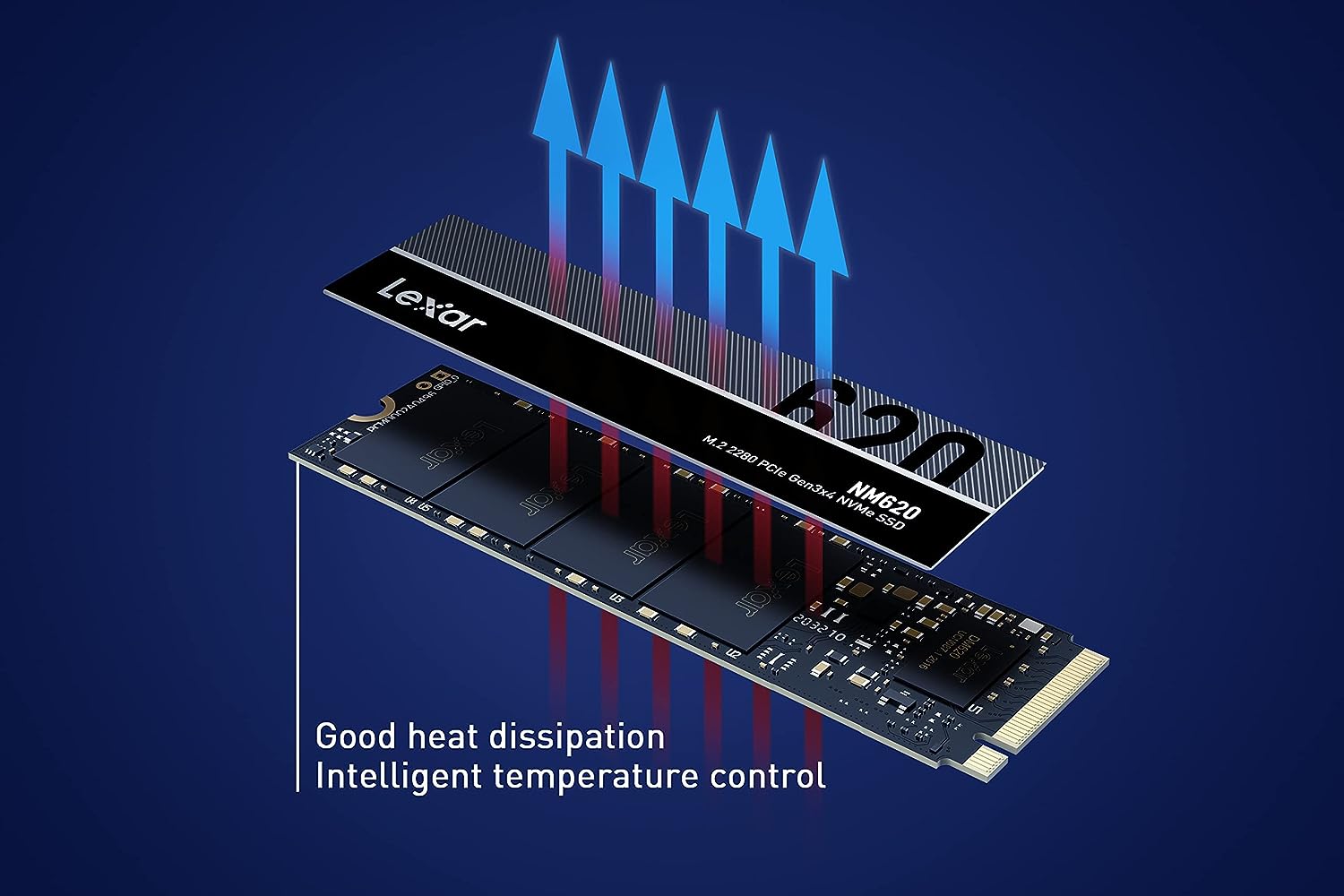 512GB Lexar NM620, M.2 NVMe SSD