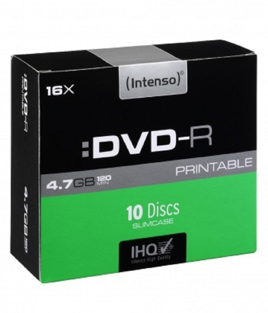 Intenso 16x DVD-R, 10er Pack