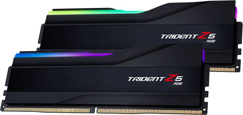 64GB G.Skill Trident Z5 RGB schwarz UDIMM Kit, DDR5-6000,XMP - F5-6000J3040G32GX2-TZ5RK